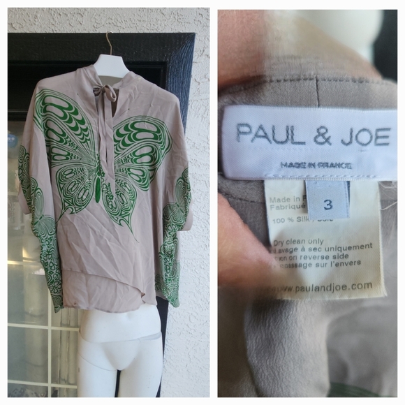 Paul & Joe Butterfly Blouse - Picture 3 of 3